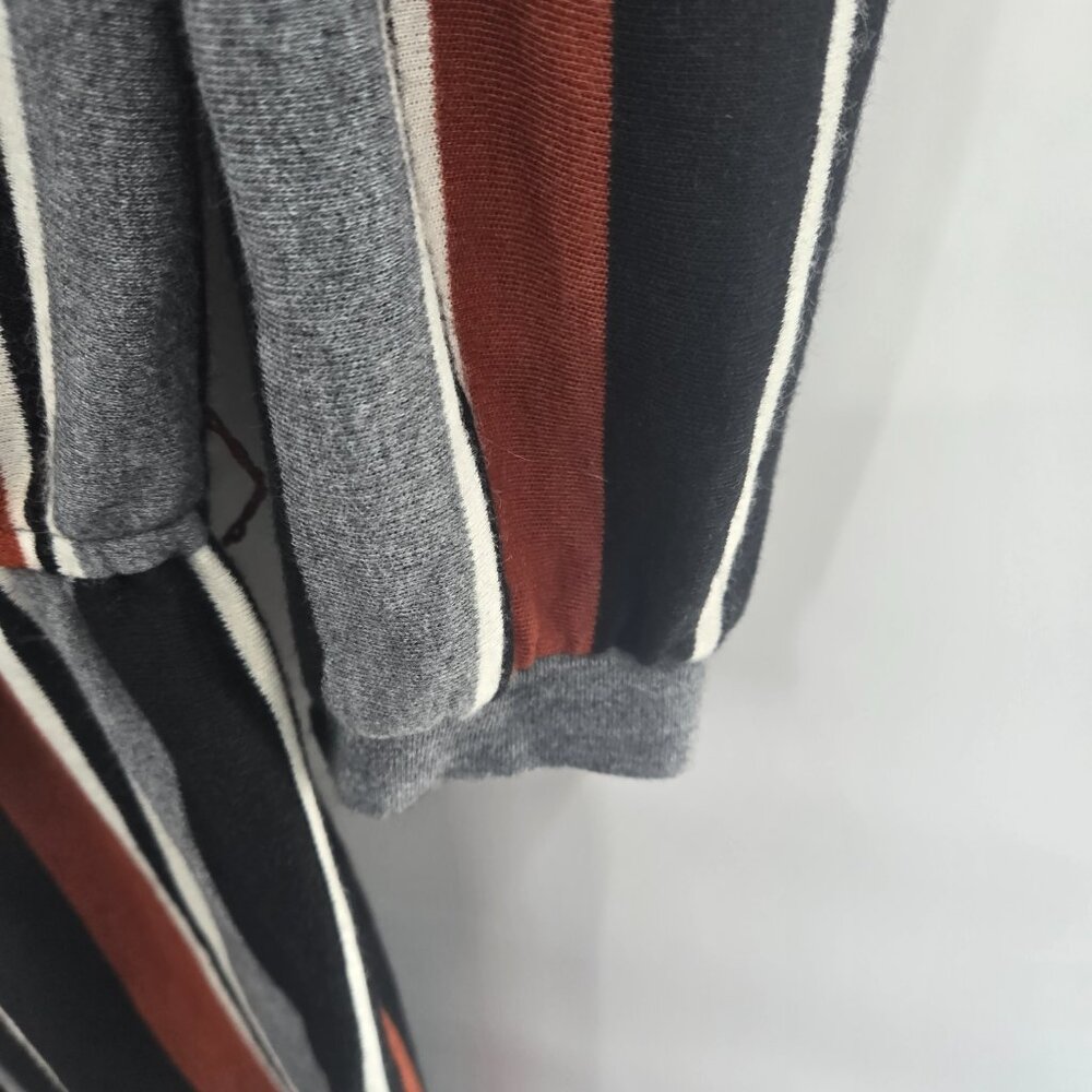 Vintage Leslie Fay X I. Magnin 80s Striped Sweater Dress Estimated Size Medium - Picture 4 of 15
